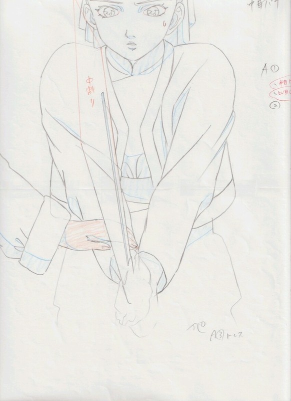 The Twelve Kingdoms Juuni Kokki Genga Douga Original Sketches Pierrot - Yuka
