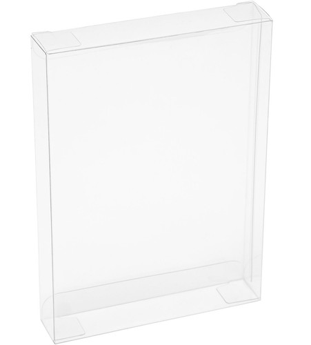 Nintendo Box Protector Case for Retail NES Game Box Clear Plastic Thick Sleeve - Picture 5 of 5