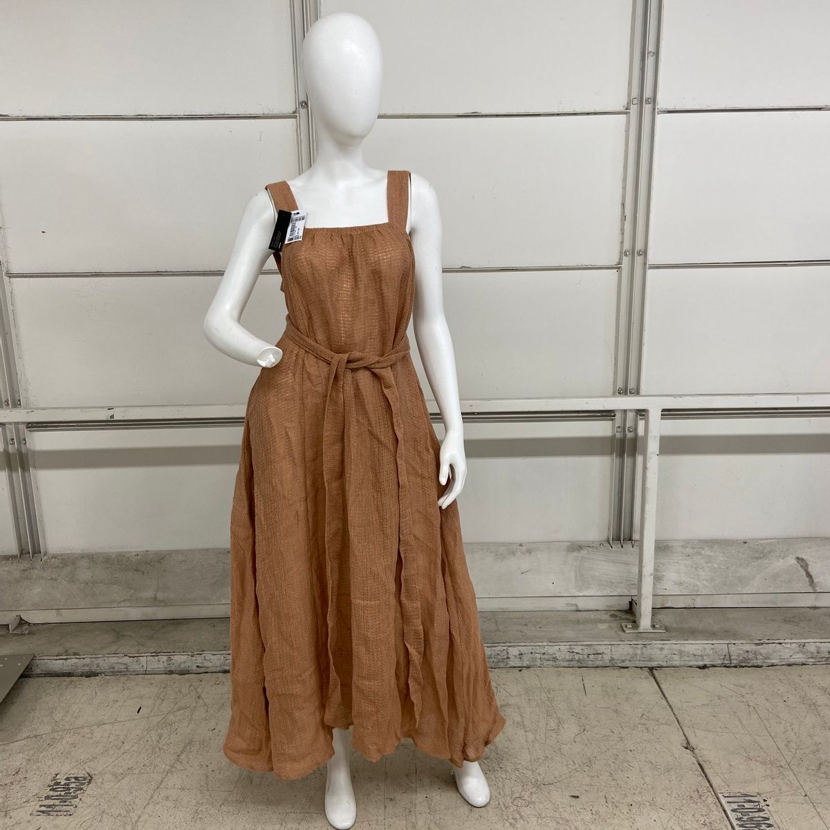 LE KASHA Assiout Belted Organic Linen Maxi Dress Women