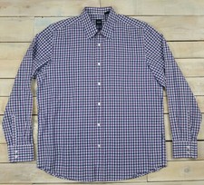 HUGO BOSS Lucas Plaid Long Sleeve Button Down Shirt Size XL