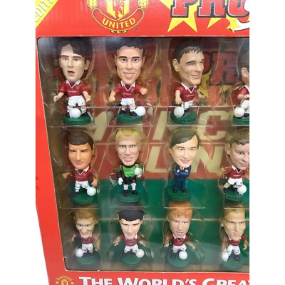 Manchester United Pro Stars XL 3体セット Corinthian Pro Stars Manchester United Treble Winners