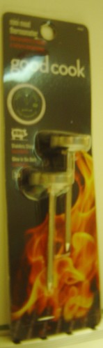 NEW 2 Pack Good Cook MINI Meat THERMOMETER Glow In DARK Stainless STEEL GRILL - Picture 2 of 2