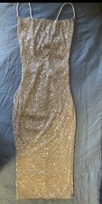 midi sequin dress xs