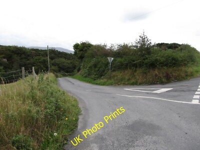 Photo 6x4 Polkone Road beginning its descent towards the B30 Cullyhanna  c2014