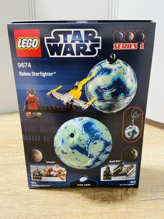LEGO Star Wars Planet Series Naboo Starfigher \u0026 Naboo 9674 Series 1 mint |  eBay