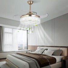 LED Ceiling Fan Ceiling Fan with Remote, Adjustable LED Ceiling Light Fan NEW  
