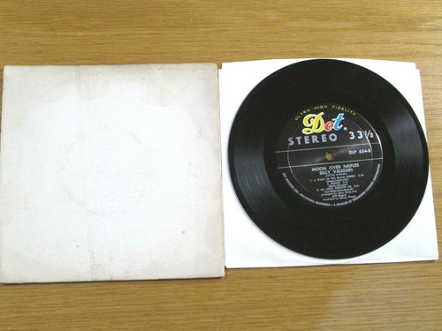 POP ORCHESTRA COMPACT 33 - BILLY VAUGHN - DOT 654 - "MOON OVER NAPLES" - Imagen 2 de 2