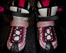 Schwinn Abec 5 Roller Blades Kids 1-4 Purple/Pink/Silver 64mm Inline Adjustable