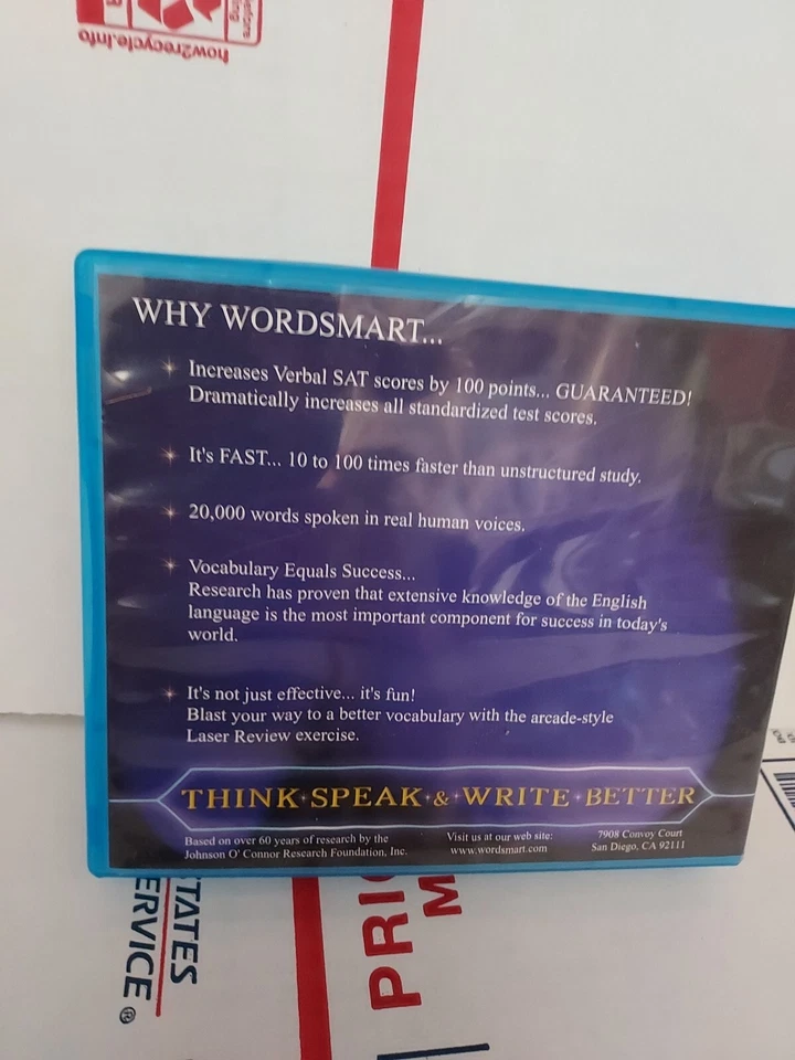 WordSmart 3 CD ROMs Challenge v3, Volume C 6th Grade and Volume D 7th Grade #191 - Image 3 of 4