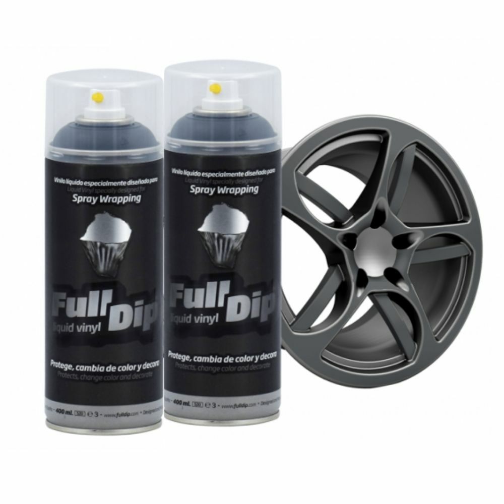 PACK SPRAY FULL DIP ANTRACITA METALIZADO ENVÍO GRATIS