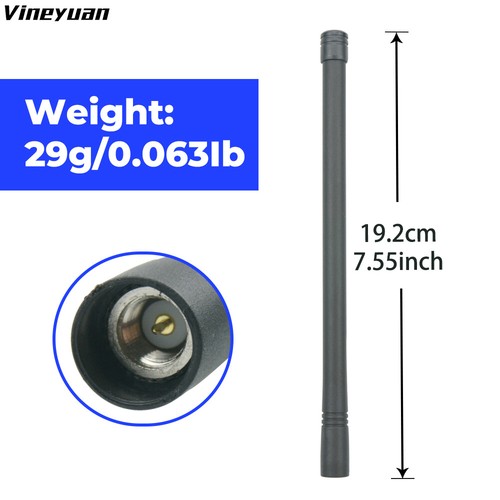 Antena 5PC VHF do Vertex Standard VX150 VX160 VX170 VX180 VX210 przenośna - Zdjęcie 2 z 12