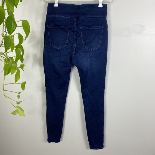 Jeanswest Size 10 Luxe Lounge Jeans Women’s Blue Jeggings High Waist Skinny - Picture 4 of 8