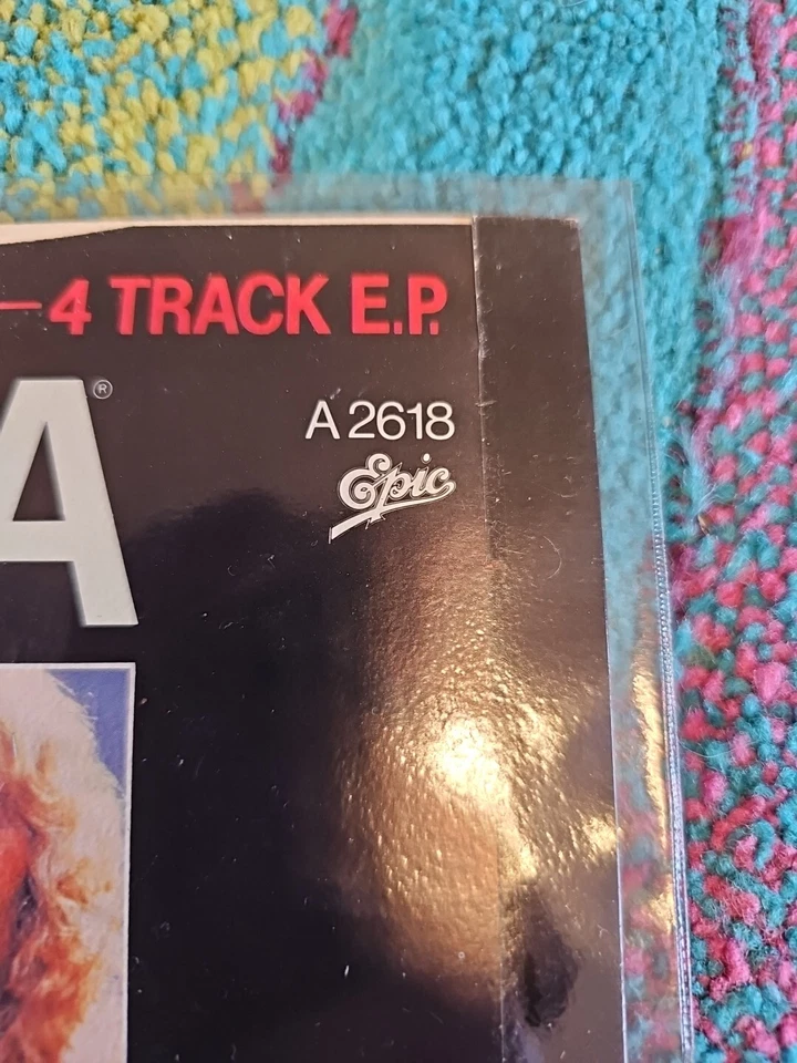 abba greatest hits 4 track e.p epic EPCA2618 MINT - Image 3 of 4