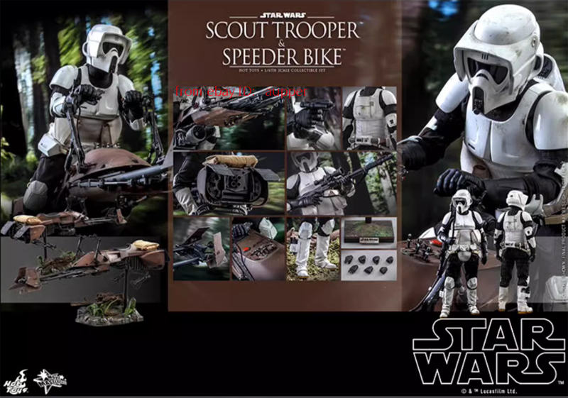 Hot HT 1/6 Mms612 Star Wars: Return Of The Jedi Scout