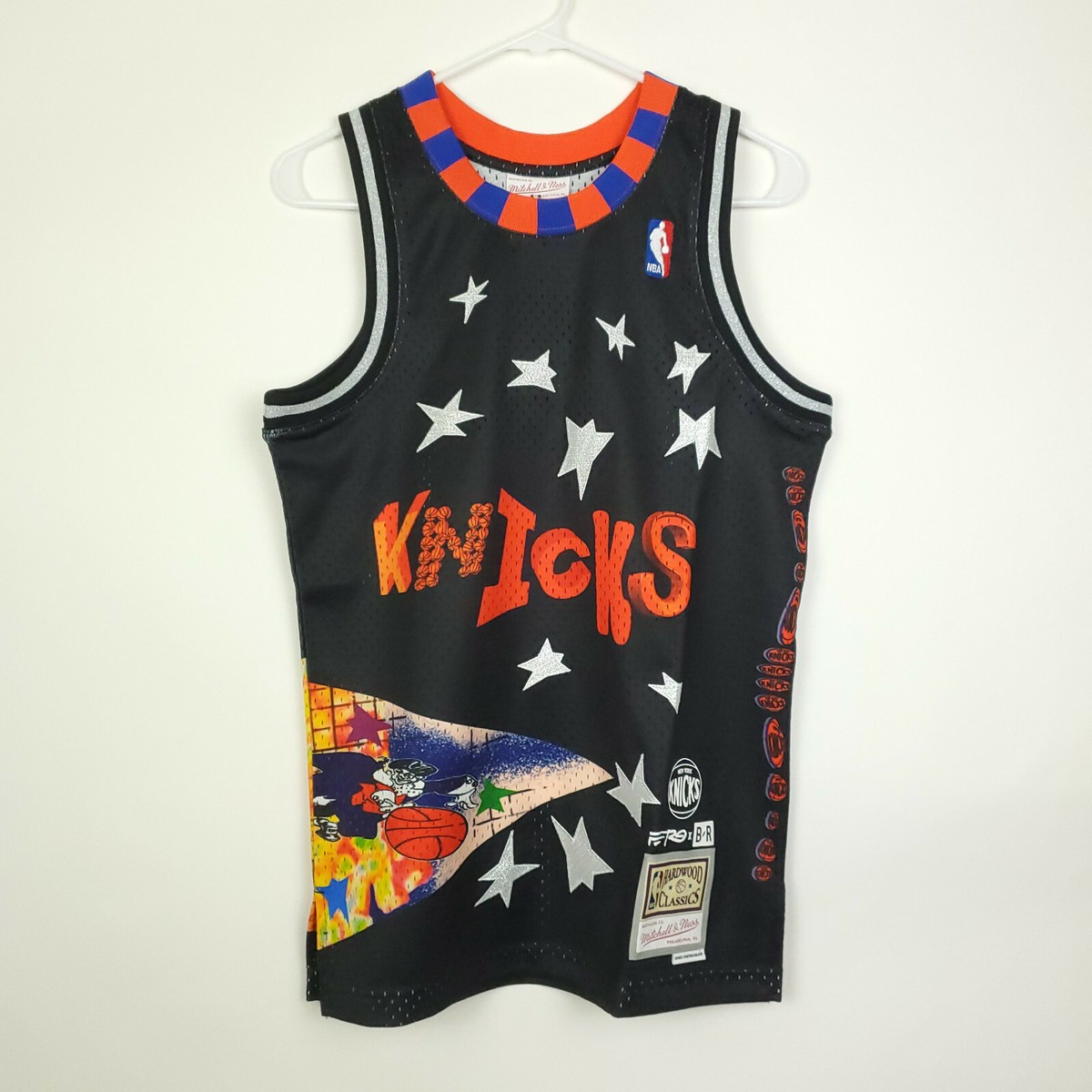 ASAP FERG NY Knicks Mitchell & Ness BR Remix NBA XS XSmall Jersey 