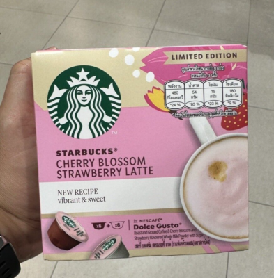Strawberry Dolce Gusto Pink Dolce Gusto Sakura Strawberry Latte