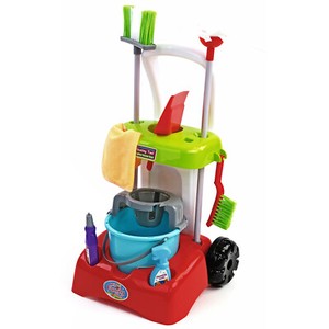 kids cleaning cart