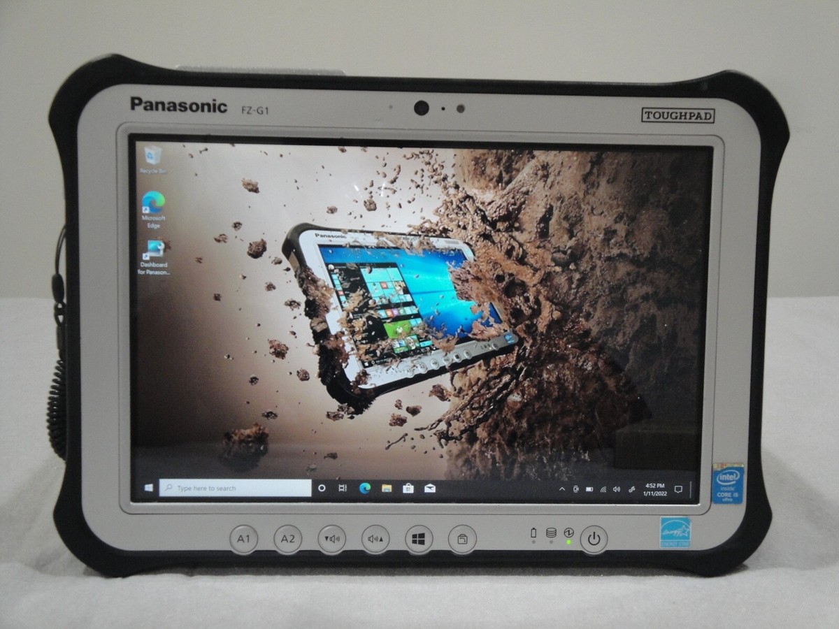Panasonic TOUGHPAD FZ-G1 – Tablette Durcie 10,1" I5, SSD 512 Go, Win10 Pro
