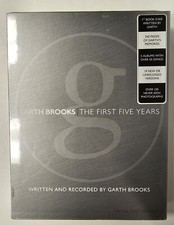 NEW! Garth Brooks The First Five Years Book Pictures And CDs Part 1