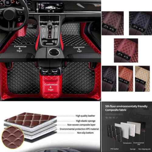 For Fit Jaguar All Series Carpets Car Floor Mat Waterproof Auto Custom Rugs - Picture 19 of 27