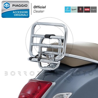 Topcase UP Portapacchi cromato per moto