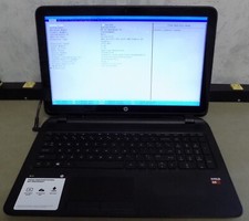 HP 15 Notebook Pc No HDD  BAD KEYBOARD, 4Gb, AMD A8-2.00Ghz Parts/Repair 