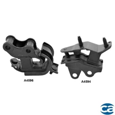 Rear & Front MANUAL Transmission Mounts 2Pcs Set for Acura TSX, Honda Accord 2.4
