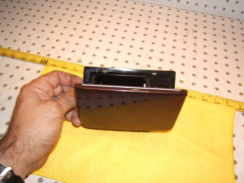 Mercedes W140 S600 600SEL CL S Coupe Rear Door/ Console Burl WOOD OEM 1 Ashtray - Foto 6 di 19