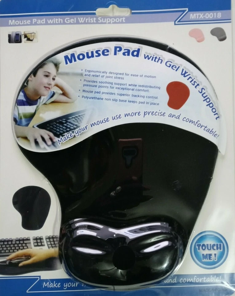 Ergonomic Mouse Pad with Wrist Support, Gaming Mouse Mat with Gel Wrist Rest, Ea - Image 3 of 4