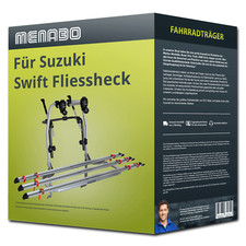 Menabo Fahrradträger Logic 3 für Suzuki Swift Fliessheck III Typ EZ/MZ - 3 Räder