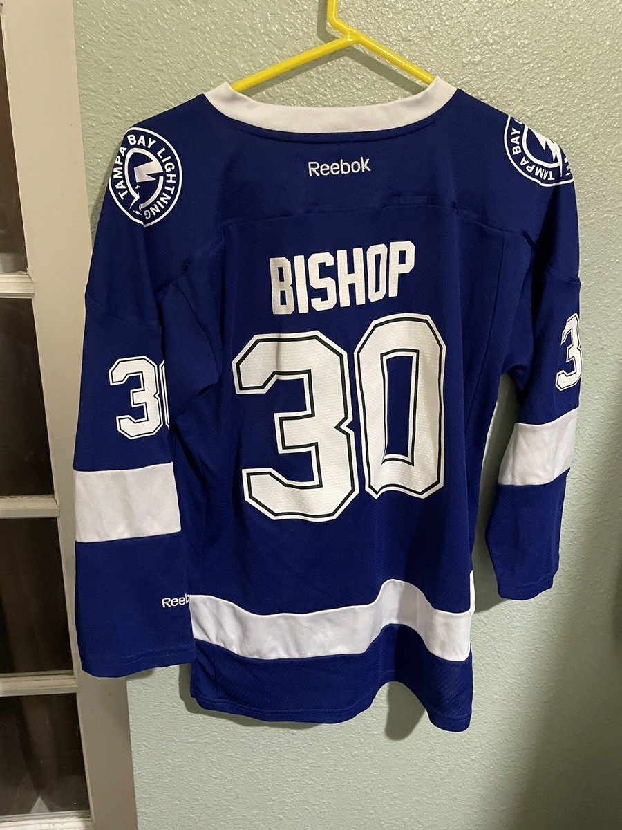 Tampa Bay Lightning jersey Ben Bishop Size XL Youth reebok