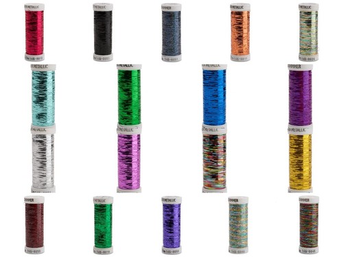 GUTERMANN SULKY HOLOSHIMMER METALLIC No 40 THREAD 100yd SPOOL REFLECTIVE COLOURS - Picture 34 of 50
