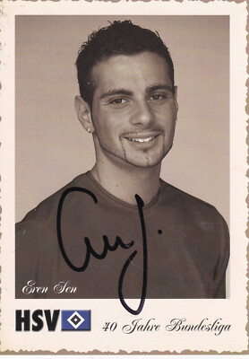 Autogramm - Eren Sen (HSV) - 2003/2004 - 2. Satz