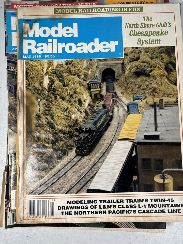 Lot Of 10 Model Railroader Magazine Random Issues From 1980’s And 1990’s Vintage - Image 4 of 4