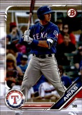 2019 Bowman Draft #BD-112 Diosbel Arias Texas Rangers