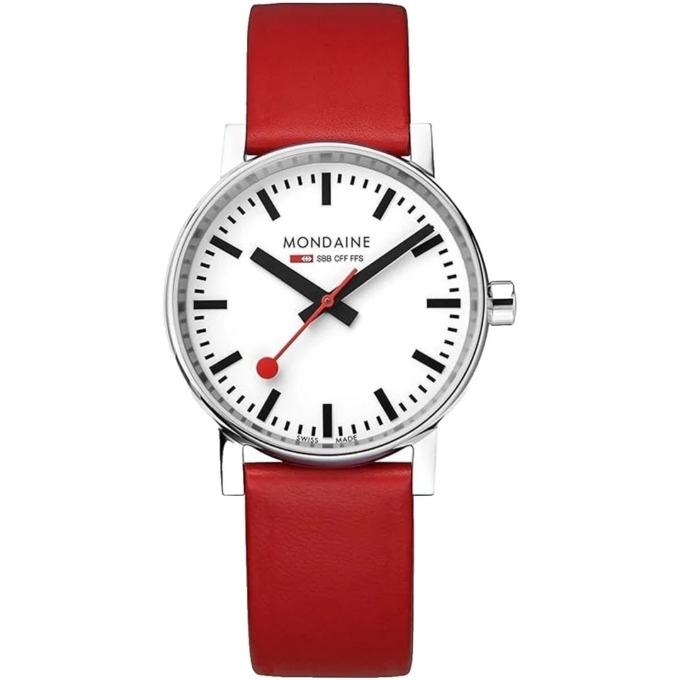 Banda de acero inoxidable Mondaine Evo Relojes de pulsera