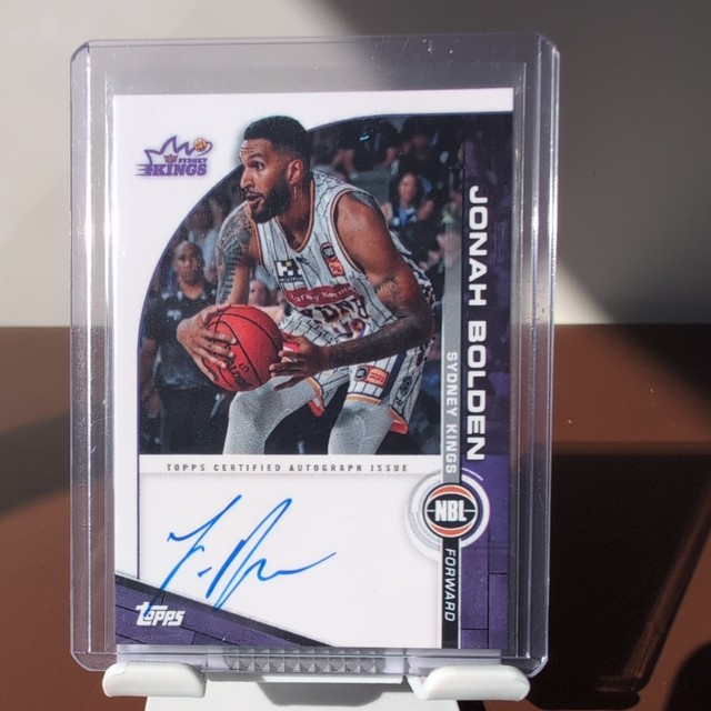 2024 NBL Topps Jonah Bolden Autograph