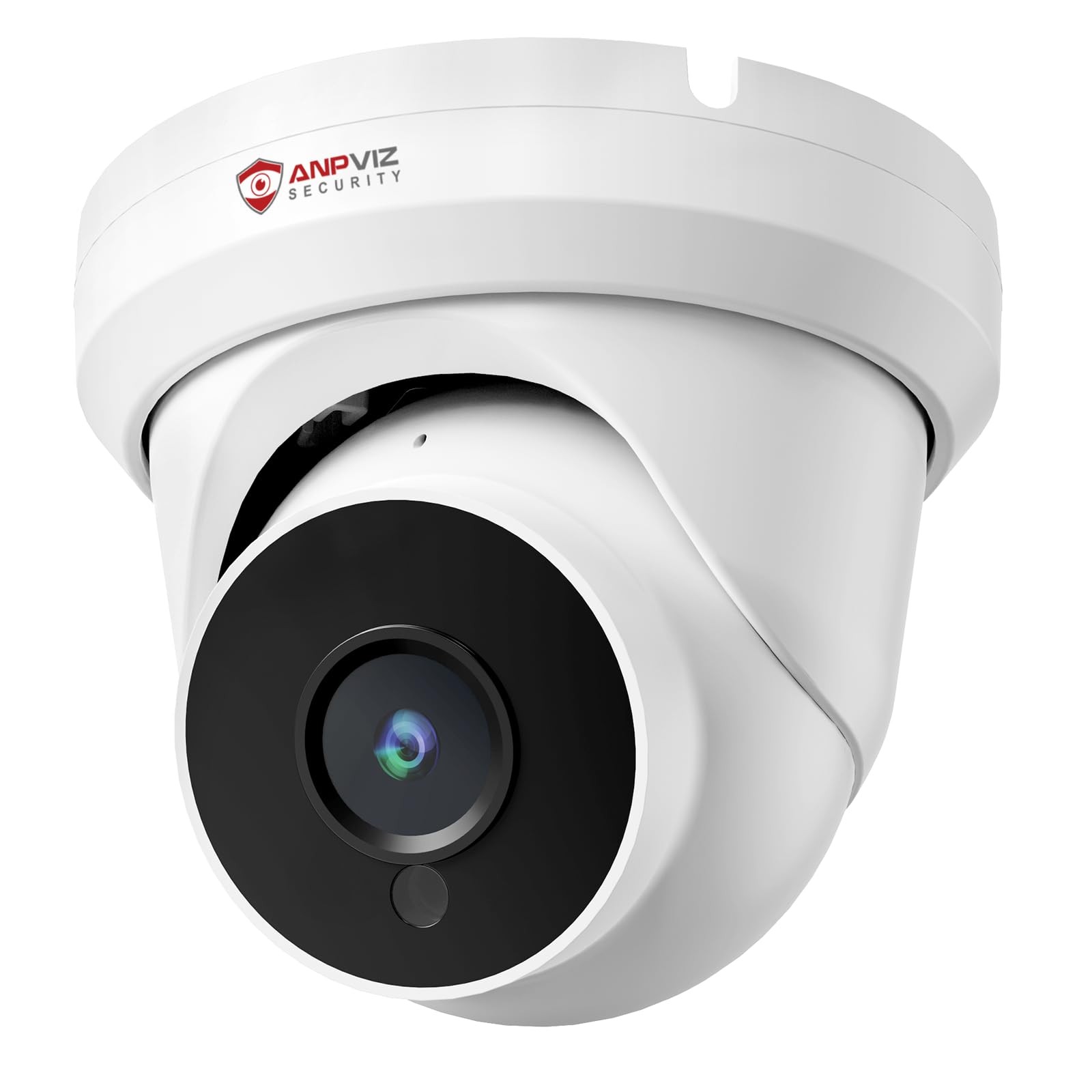 4MP PoE IP Turret with Microphone/Audio, IP Outdoor Indoor, 