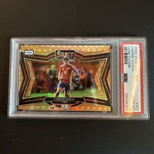 2024-25 Select FIFA Lamine Yamal Honeycomb Field Level Case Hit PSA 10 POP 4