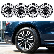 15 4 Hubcaps Wheel Cover Hub Caps For R15 Steel Rim For Toyota Yaris 2000-2024