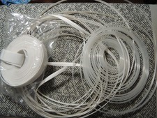 Elastic and boning for bras, corsets + waistb...