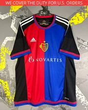 Basel 1893 Jersey Home football Soccer shirt 2015 2017 Adidas Men Size XL ig93