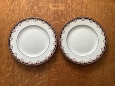 Wedgwood Medici bone china TWO 8” salad plates R4588