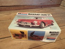 VINTAGE 1978 Monogram #2245 MASERATI 3500 GT MODEL KIT - MINT IN BOX!
