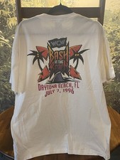 1996 WCW Bash At The Beach Vintage Shirt XL Birth Of NWO!! Hulk Hogan Hall Nash