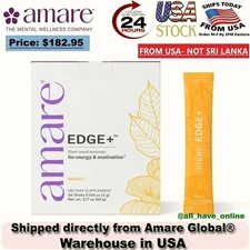 Amare Global Edge+ MANGO, 30 Sticks/Servings - New/Sealed! Exp 10/2027 🔥🔥