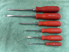 Mac Tools 6 Pc Hard Handle Screwdriver Set - Red