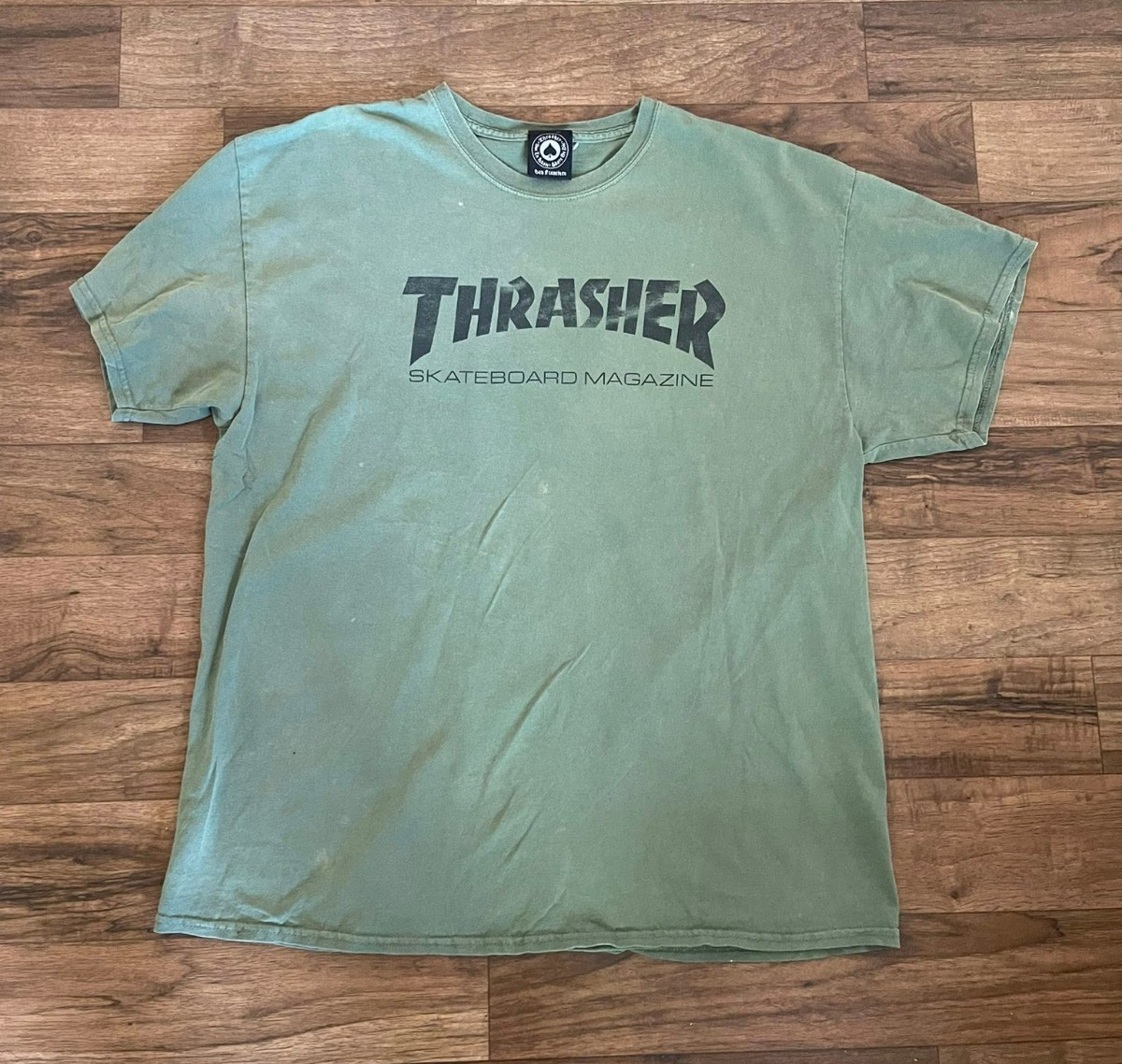 Thrasher Men's  Green Graphic Tshirt Size XL