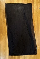 Cejon Shimmering Sheet Women’s Black Scarf/ Shawl 70x35