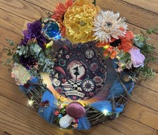 Light Up Alice & Wonderland Wreath! LED Light...